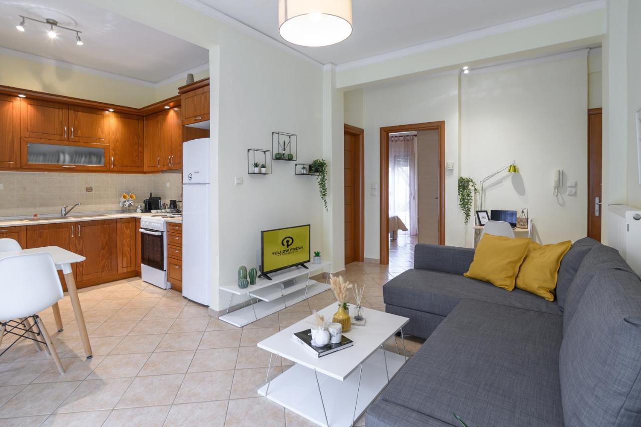 Yellow Fresh Apartment-City Center Alexandroupoli Bagian luar foto