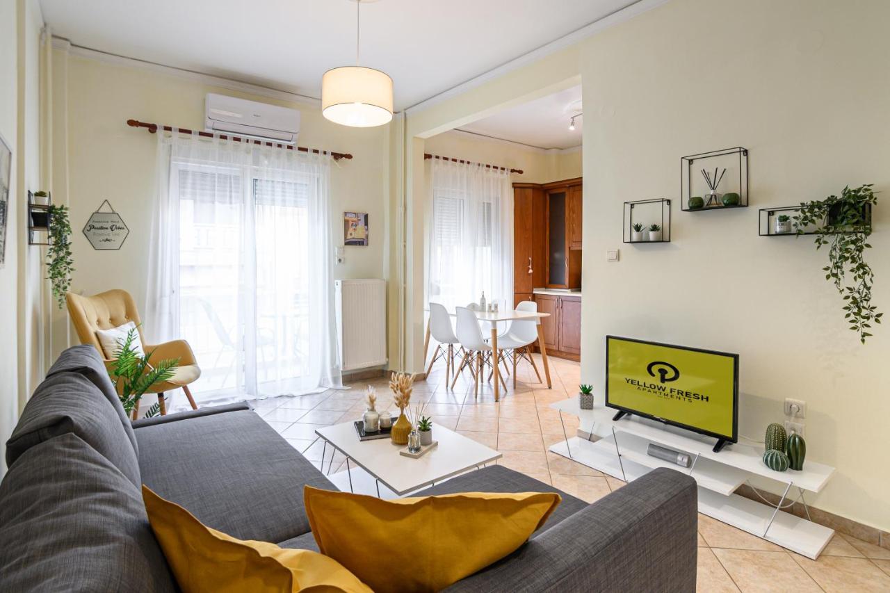 Yellow Fresh Apartment-City Center Alexandroupoli Bagian luar foto